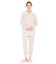 スムースガーリーデスクギャザーパジャマ 上下セット ルームウェア 部屋着 綿100％ 肌に優しい やわらか 快適 着心地がいい コスメ レトロ 上品 かわいい おしゃれ 大人かわいい