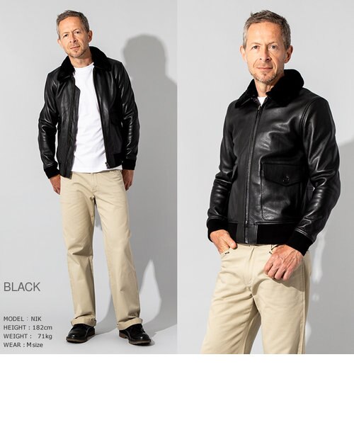 GiorgioフライトジャケットLサイズ GiorgioフライトジャケットLサイズ