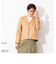 本革 ノーカラーVネックシングルジャケット レディース リューグー SRN03LA