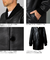 Liugoo Leathers 本革 レザーロングファラオコート メンズ COT56A