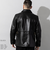 Liugoo Leathers 本革 カーコート メンズ リューグーレザーズ COT06C