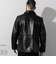 Liugoo Leathers 本革 カーコート メンズ リューグーレザーズ COT06C