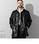 Liugoo Leathers 本革 ファラオコート メンズ リューグーレザーズ COT19B