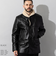 Liugoo Leathers 本革 ボアワークコート メンズ リューグーレザーズ COT20B