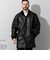 Liugoo Leathers 本革 ロングファラオコート メンズ リューグーレザーズ COT24A