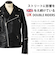 Liugoo Leathers 本革 UKダブルライダースジャケット 着脱ライナー DRY02BFA