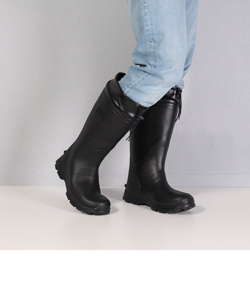Barbour ブラック 長靴 バックル付き バブアー レインブーツ Barbour ブラック 長靴 バックル付き バブアー レインブーツ