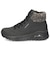 SKECHERS スケッチャーズ レディース スニーカー ブーツ 防寒 保温 ウノ ラギッド 167988 ブラック ナチュラル ハイカット 黒 防滑
