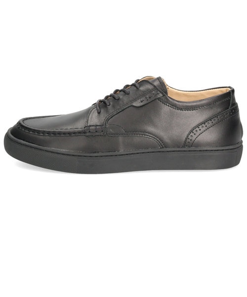 新品未使用 SLACK レザーシューズ 26cm ブラック 替え紐付き スラック フットウェア SLACK FOOTWEAR メンズ スニーカー 革靴 KLAVE