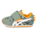 アシックス asics スニーカー ベビー キッズ スクスク アイダホ KT-ES D 1144A325 オレンジ 消臭 通気性 