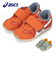 アシックス asics スニーカー ベビー キッズ スクスク アイダホ KT-ES D 1144A325 オレンジ 消臭 通気性 