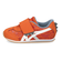 アシックス asics スニーカー ベビー キッズ スクスク アイダホ KT-ES D 1144A325 オレンジ 消臭 通気性 