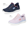 スケッチャーズ スリップインズ レディース スニーカー スリッポン ネイビー/ピンク ラベンダー 150123 SKECHERS 靴 セール