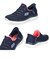 スケッチャーズ スリップインズ レディース スニーカー スリッポン ネイビー/ピンク ラベンダー 150123 SKECHERS 靴 セール