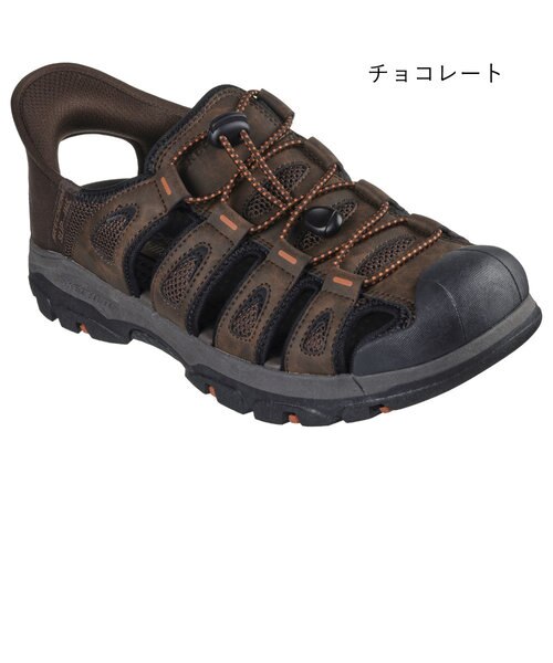 値下げ　SKECHERS ブラウン メンズサンダル　26cm 楽天市場】スケッチャーズ SKECHERS スリップインズ
