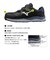 安全靴 ミズノ メンズ ベルト ローカット ワーキングシューズ MIZUNO オールマイティ HW ll 22L F1GA2401 ブラック レッド EEE