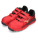 安全靴 ミズノ メンズ ベルト ローカット ワーキングシューズ MIZUNO オールマイティ HW ll 22L F1GA2401 ブラック レッド EEE