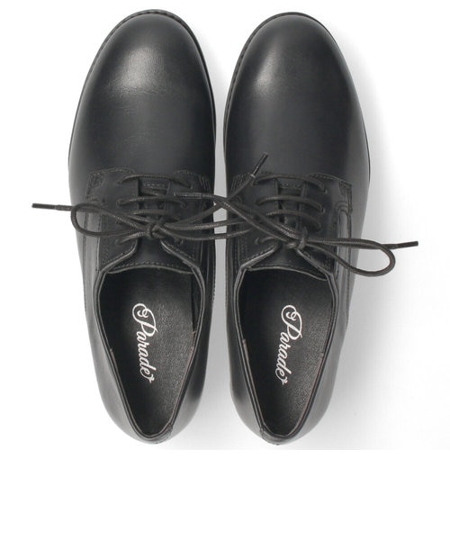 レースアップシューズ レディース 靴 本革 レザー カジュアルパンプス