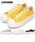 コンバース スニーカー 厚底 ローカット レディース 軽量 オールスター ライト PLTS II OX ブラック 黒 ホワイト グレー イエロー 31312530 31312531 31312532 31312533