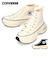 コンバース レディース スニーカー ハイカット 厚底 レースアップ オールスター サージトレーナー SURGETRAINER HI CONVERSE ALL STAR 31312401 31312402 オフホワイト ブラック 紐靴 黒 白 カジュアル シンプル レトロスポーティ シューズ