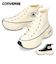 コンバース レディース スニーカー ハイカット 厚底 レースアップ オールスター サージトレーナー SURGETRAINER HI CONVERSE ALL STAR 31312401 31312402 オフホワイト ブラック 紐靴 黒 白 カジュアル シンプル レトロスポーティ シューズ