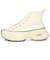 コンバース レディース スニーカー ハイカット 厚底 レースアップ オールスター サージトレーナー SURGETRAINER HI CONVERSE ALL STAR 31312401 31312402 オフホワイト ブラック 紐靴 黒 白 カジュアル シンプル レトロスポーティ シューズ