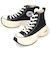 コンバース レディース スニーカー ハイカット 厚底 レースアップ オールスター サージトレーナー SURGETRAINER HI CONVERSE ALL STAR 31312401 31312402 オフホワイト ブラック 紐靴 黒 白 カジュアル シンプル レトロスポーティ シューズ