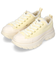 コンバース スニーカー  レディース 厚底 もこもこ ふわふわ TREKWAVE BOA 31313180 31313181 ローカット CONVERSE 黒 　ブラック クリーム