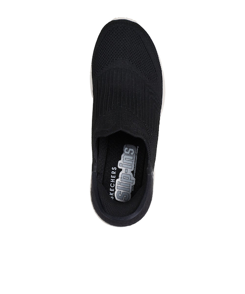 スケッチャーズ スリップインズ：ウノ ウェッジ - キッキング ニット ブラック 00024865-1.jpg