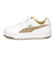 プーマ スニーカー レディース 厚底 コート ラリー SKYE レオ PUMA レオパード アニマル ホワイト 白 ローカット 402492