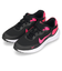 ナイキ NIKE ジュニア スニーカー レボリューション7 GS FB7689 -002 ブラック　ピンク ランニングシューズ 運動靴 靴 通学 子供