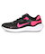 ナイキ NIKE ジュニア スニーカー レボリューション7 GS FB7689 -002 ブラック　ピンク ランニングシューズ 運動靴 靴 通学 子供