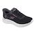スケッチャーズ スニーカー レディース スリップインズ SKECHERS 125503 ハンズフリー 快適 通気性 黒 ブラック ローカット
