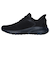 スケッチャーズ スニーカー スリップインズ メンズ ハンズフリー 立ったまま履ける 靴 ワイド幅 スリッポン SKECHERS 118312W  ボブス スポート 黒 ブラック