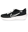 ナイキ スニーカー レディース 黒 厚底 ランニングシューズ NIKE インタラクト ラン イージーオン FV5591 001 ブラック/ホワイト