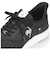 ルコックスポルティフ レディース スニーカー 靴 さっと履ける LCS レンヌ リフト SI LU5FSN71LZ ブラック le coq sportif