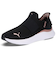 プーマ スニーカー レディース スリッポン 黒 厚底 ランニングシューズ PUMA SOFTRIDE ソフトライド ハーモニー レオ イーズイン 白 ブラック ホワイト 312809