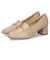 ローファー レディース パンプス スクエアトゥ ビット付き 歩きやすい 柔らか素材 オフィス 通勤 通学 カジュアル パレード 51106 Parade ブラック ベージュ