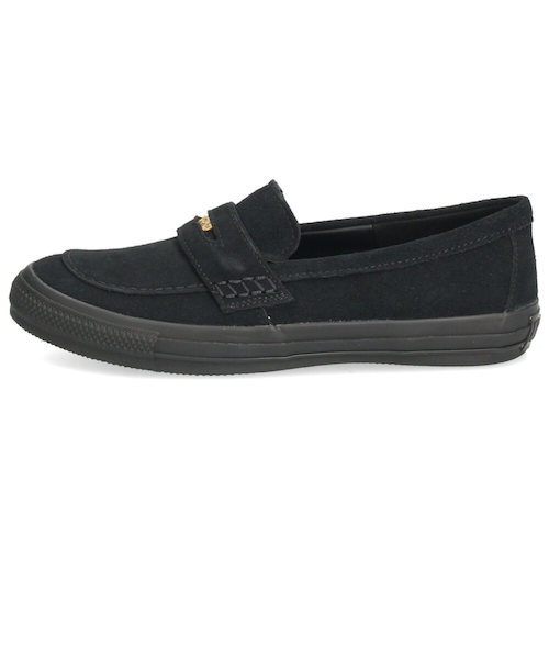 コンバース オールスター ローファー SU メンズ ローファー 本革 カジュアル スエード 黒 ブラック CONVERSE ALL STAR COINLOAFER SU 31316671 コンバース オールスター コインローファー SU メンズ ローファー 本革