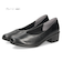 パンプス 痛くない 柔らかい 幅広 黒 オフィスシューズ レディース ローファー プレーンパンプス 日本製 靴 パンジー 4087 4088 PANSY
