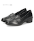 パンプス 痛くない 柔らかい 幅広 黒 オフィスシューズ レディース ローファー プレーンパンプス 日本製 靴 パンジー 4087 4088 PANSY