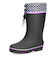 キッズ 長靴 おしゃれ 女の子 レインブーツ 水玉 かわいい 絞れる ジュニア レインシューズ 歩きやすい 滑りにくい パレード 56603 Parade