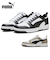プーマ スニーカー メンズ リバウンド V6 ロウ ブラック ホワイト 黒 白 ローカット 靴 シューズ 歩きやすい PUMA Rebound V6 Low 392328