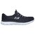 スケッチャーズ レディース スリッポン スニーカー 靴 サミッツ SKECHERS Summits 12980 軽量 ノーマル幅 ひもゴム