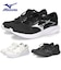 MIZUNO ミズノ マキシマイザー 27 SW ランニングシューズ メンズ レディース スーパーワイド 幅広 4E ゆったり スニーカー 運動靴 K1GA2603 黒 白