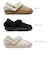 クロックス サンダル レディース アンファーゲッタブル ヴィーガン スエード クロッグ ボア ファー モコモコ 冬用 crocs 212106