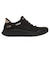 スケッチャーズ スリップインズ スリッポン スニーカー レディース 靴 ボブス ゴム紐 ノーマル幅 SKECHERS Slip-ins BOBS Squad 4 117743 ハンズフリー 立ったまま履ける 手を使わずに履ける ブラック 黒