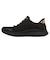 スケッチャーズ スリップインズ スリッポン スニーカー レディース 靴 ボブス ゴム紐 ノーマル幅 SKECHERS Slip-ins BOBS Squad 4 117743 ハンズフリー 立ったまま履ける 手を使わずに履ける ブラック 黒