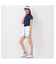 FILA GOLF/フィラゴルフ　レディース ラップ風ショートパンツ｜吸汗速乾 / UVカット / ストレッチ