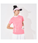 FILA GOLF/フィラゴルフ　レディース 衿リブモックネックシャツ｜吸汗速乾 / UVカット / 接触冷感/小さいサイズ